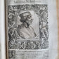 1577 ELOGIA VIRORUM LITERIS ILLUSTRIUM 63 ENGRAVINGS by Tobias Stimmer antique