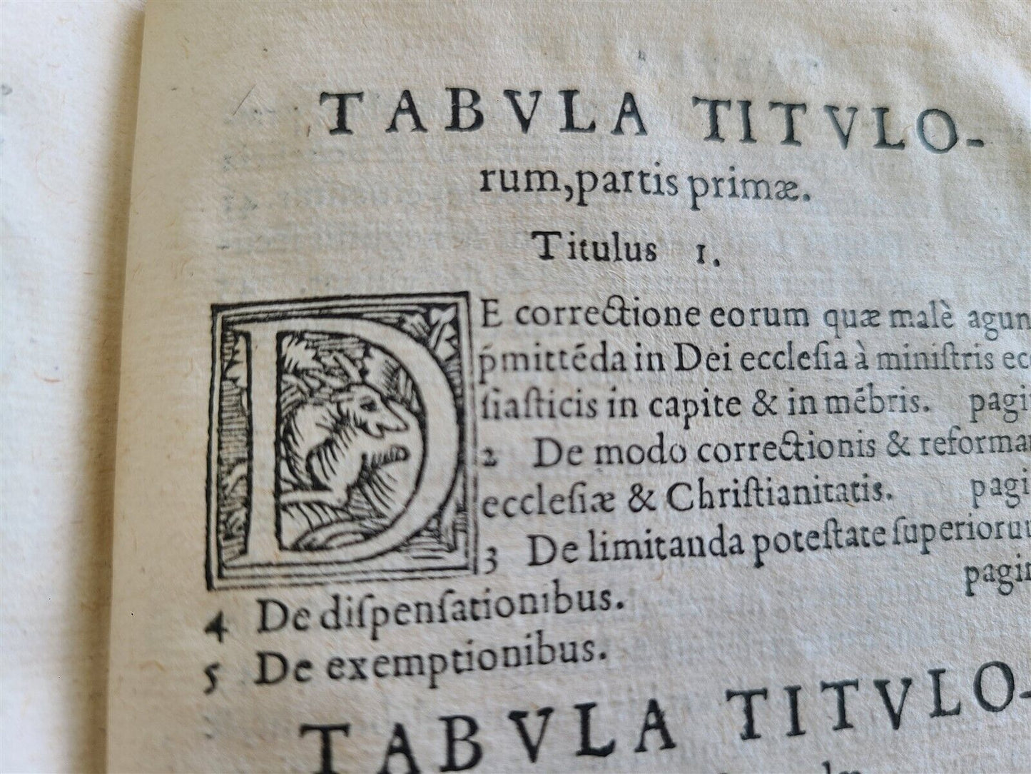 1545 Tractatus de modo generalis Concilii celebrandi antique RARE 16th century