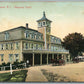 BLOCK ISLAND RI MANISSES HOTEL ANTIQUE POSTCARD