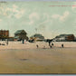 SALISBURY MA ALONG THE BEACH ANTIQUE POSTCARD