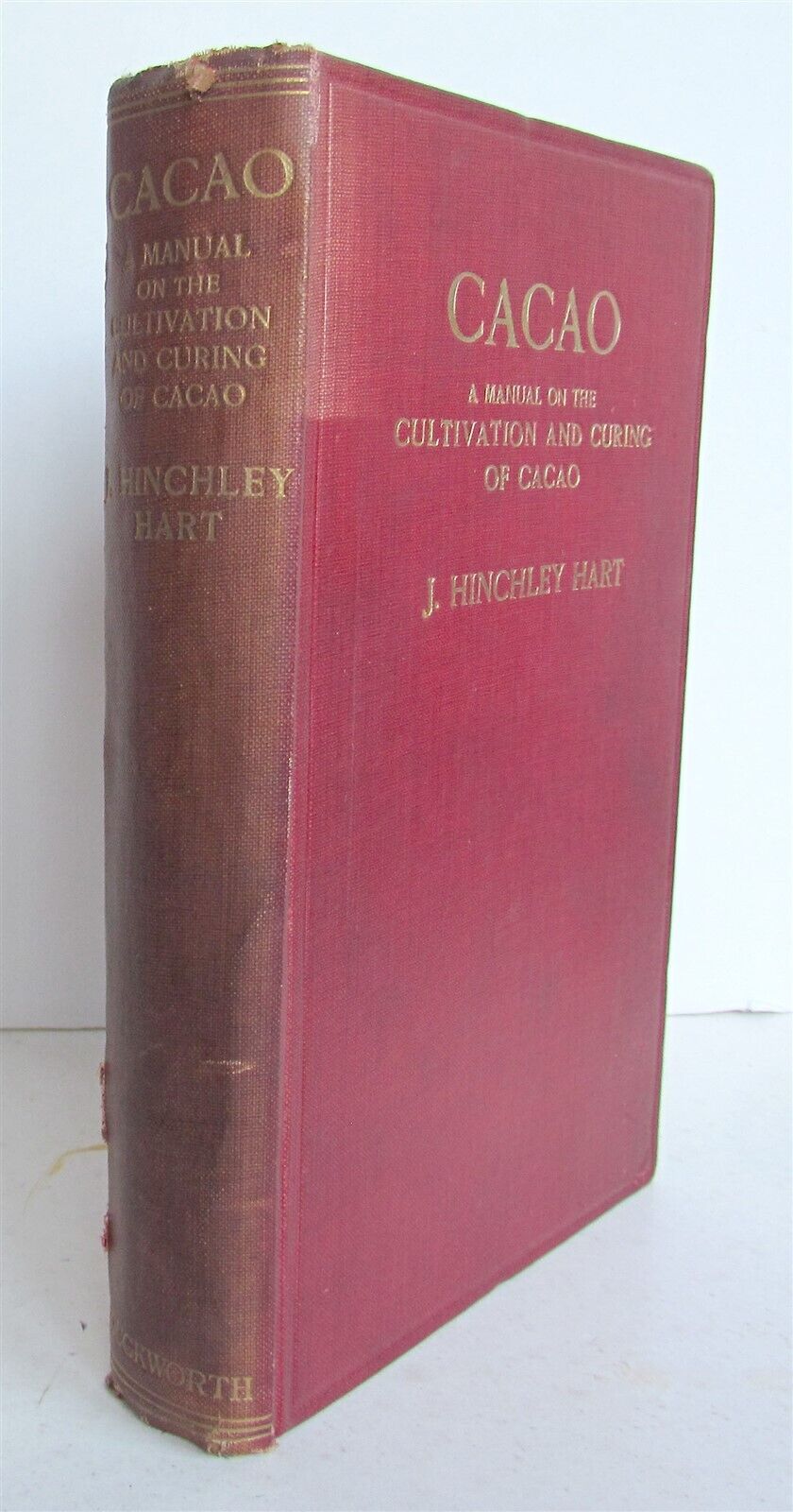 1911 CACAO Manual on the Cultivation and Curing ILLUSTRATED antique