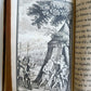 1716 ILIAD by HOMER 2 VOLUMES ILLUSTRATED antique L'HOMER TRAVESTI OU L'ILIADE