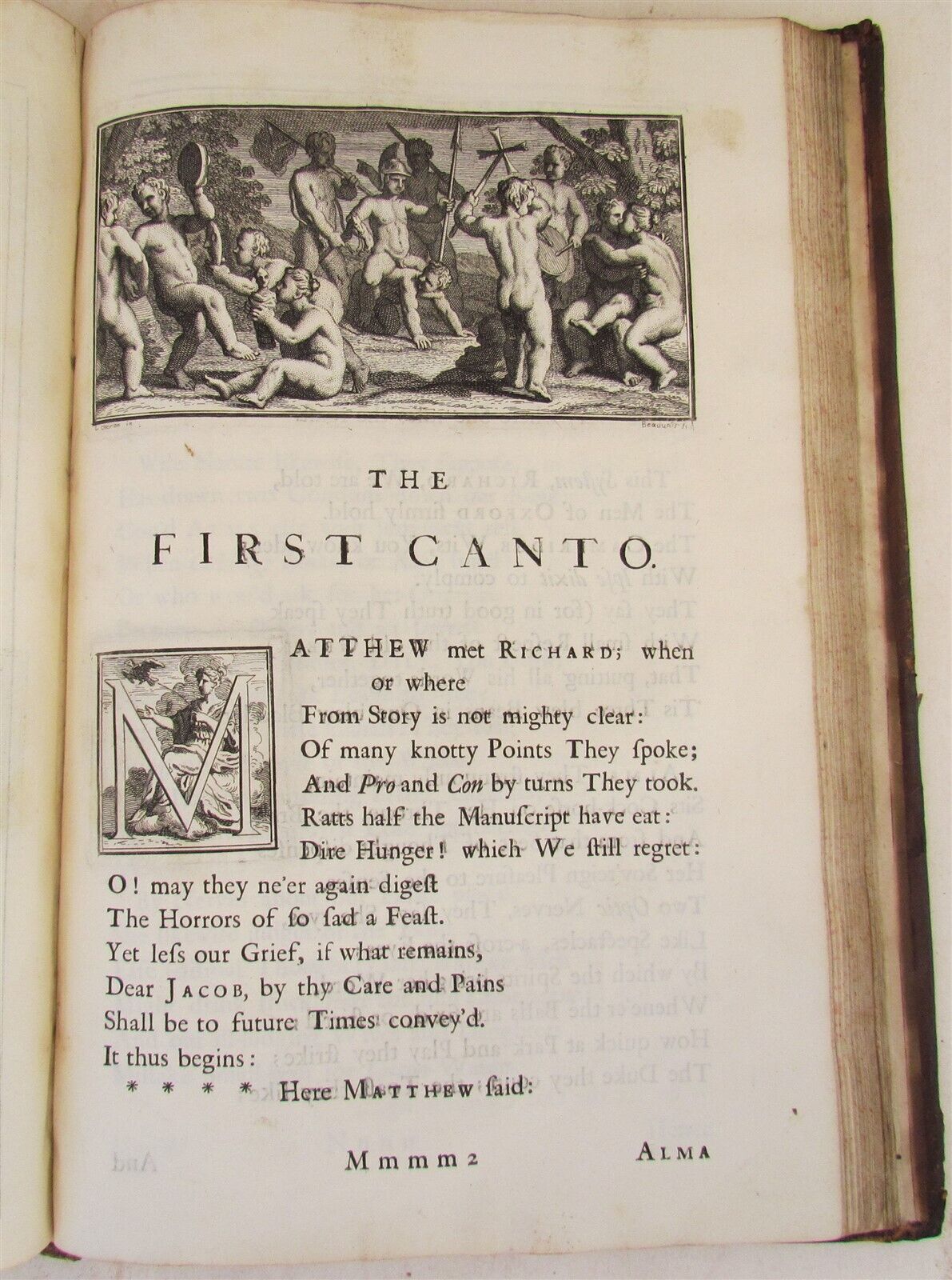 1718 POEMS on SEVERAL OCCASIONS antique FOLIIO by Matthew Prior in ENGLISH