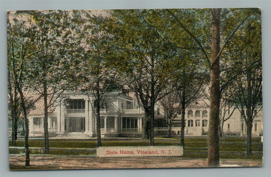 VINELAND PARK NJ STATE HOME ANTIQUE POSTCARD