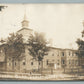 JERSEY SHORE PA HIGH SCHOOL ANTIQUE REAL PHOTO POSTCARD RPPC