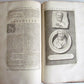 1702 DESCRIPTION of GREEK & EASTERN PHILOSOPHERS FOLIO antique 45 ENGRAVINGS