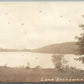 LAKE SHCHAWKEN PA ANTIQUE REAL PHOTO POSTCARD RPPC