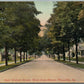 TITUSVILLE PA EAST WALNUT STREET ANTIQUE POSTCARD