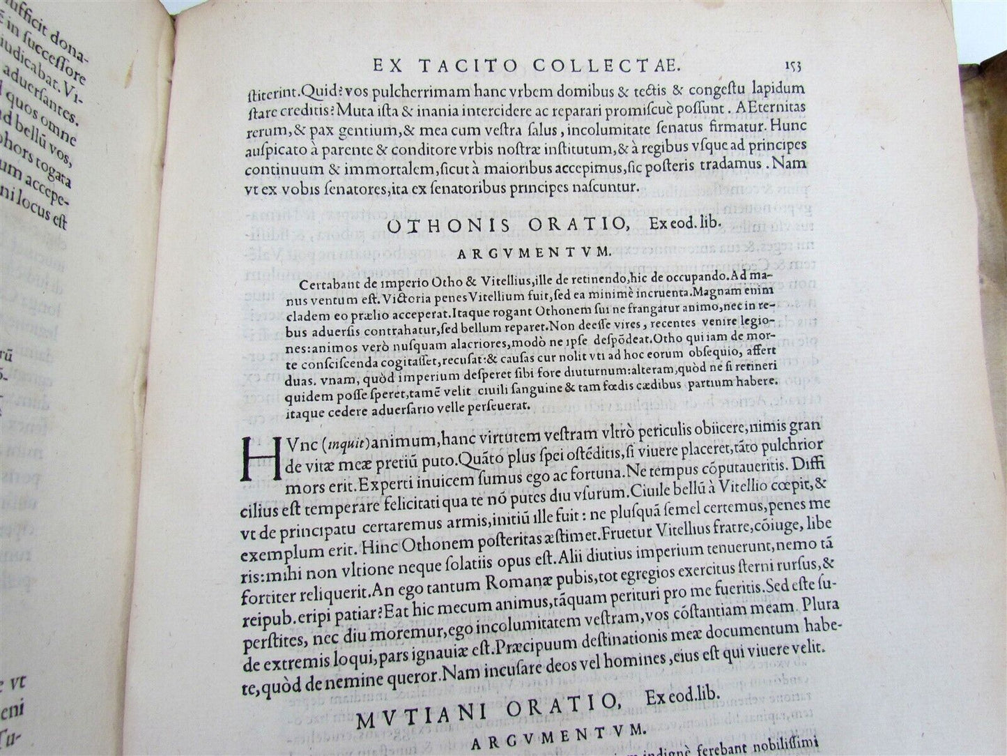 1570 SPEECHES of GREEK & LATIN HISTORIANS antique Estienne edition VELLUM FOLIO