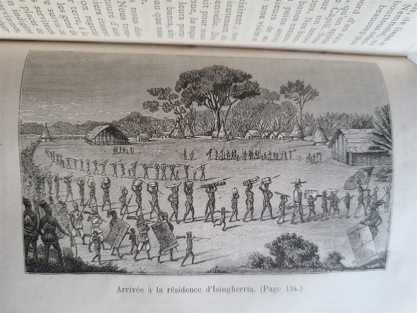 1877 AFRICAN VOYAGE by George SCHWEINFURTH antique ILLUSTRATED w/ PLATES & MAP