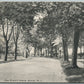 SUMMIT NJ NEW ENGLAND AVENUE 1917 ANTIQUE POSTCARD