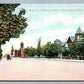 MENOMINEE MI MAIN STREET 1909 ANTIQUE POSTCARD