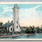 OGDENSBURG NY LIGHTHOUSE ANTIQUE POSTCARD