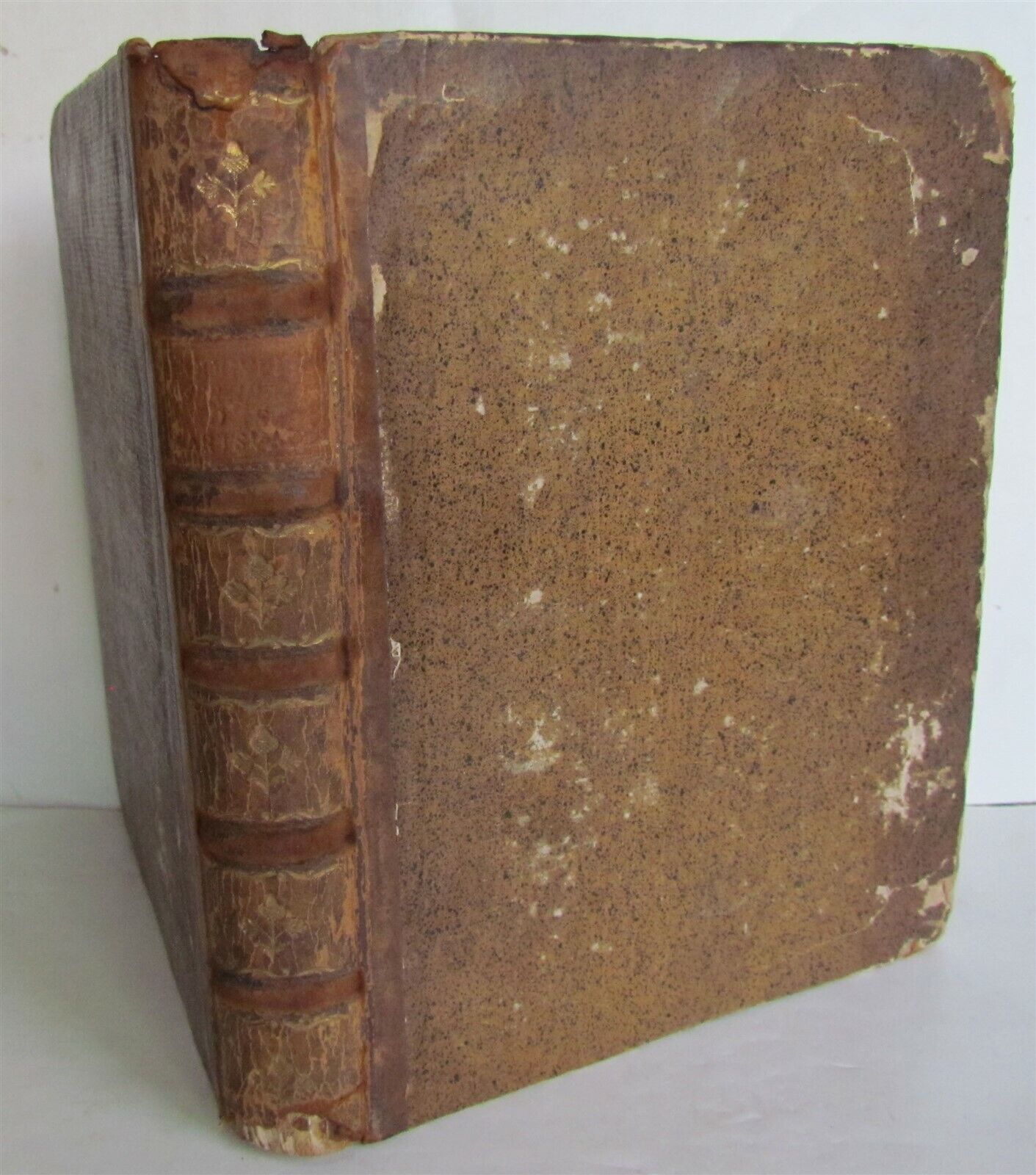 1766 ABRAHAM THE ARCH-FATHER in DUTCH antique BOOK