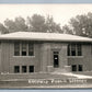 CHATFIELD MN PUBLIC LIBRARY ANTIQUE REAL PHOTO POSTCARD RPPC