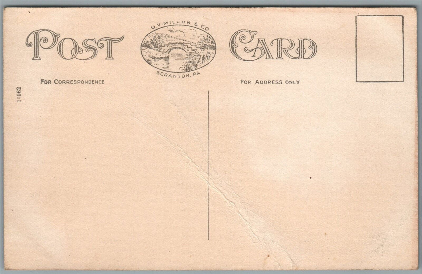 SOTH BETHLEHEM PA BIRDS EYE VIEW ANTIQUE POSTCARD