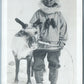 KOTZEBUE ALASKA CHESTER SEVECK-CHIEF REINDEER HERDER 1957 VINTAGE POSTCARD