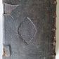 1598 COSMOGRAPHY by Sebastian Munster antique ILLUSTRATED original binding RARE