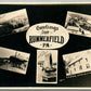 RUMMERFIELD PA ANTIQUE REAL PHOTO POSTCARD RPPC railroad station HERRICKVILLE