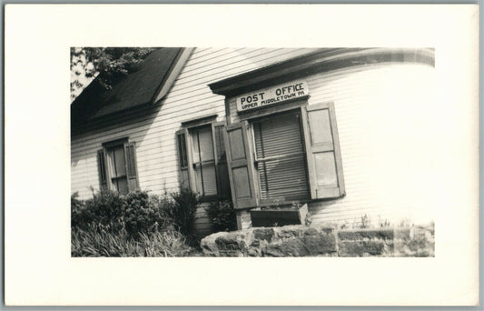 UPPER MIDDLETOWN PA POST OFFICE VINTAGE REAL PHOTO POSTCARD RPPC