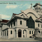 MIAMI FL TRINITY CHURCH ANTIQUE POSTCARD