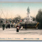 YOKOHAMA JAPAN MONUMENT OF KAMON LI ANTIQUE POSTCARD