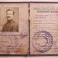 RARE UKRAINIAN SOVIET CIVIL WAR RED PARTISAN ID BOOKLET