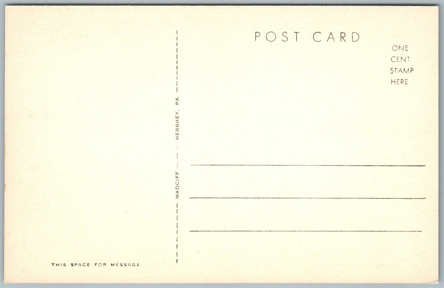 FORD CITY PA U.S. POST OFFICE VINTAGE POSTCARD