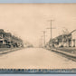 MERCHANTVILLE NJ HIGHLAND AVE. ANTIQUE REAL PHOTO POSTCARD RPPC