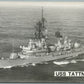 MILITARY SHIP USS TATTNALL VINTAGE REAL PHOTO POSTCARD RPPC