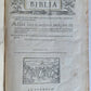 1543 BIBLE LATIN ANTIQUE FOLIO ILLUSTRATED HANS HOLBEIN ZWINGLIBIBEL APOCALYPSE