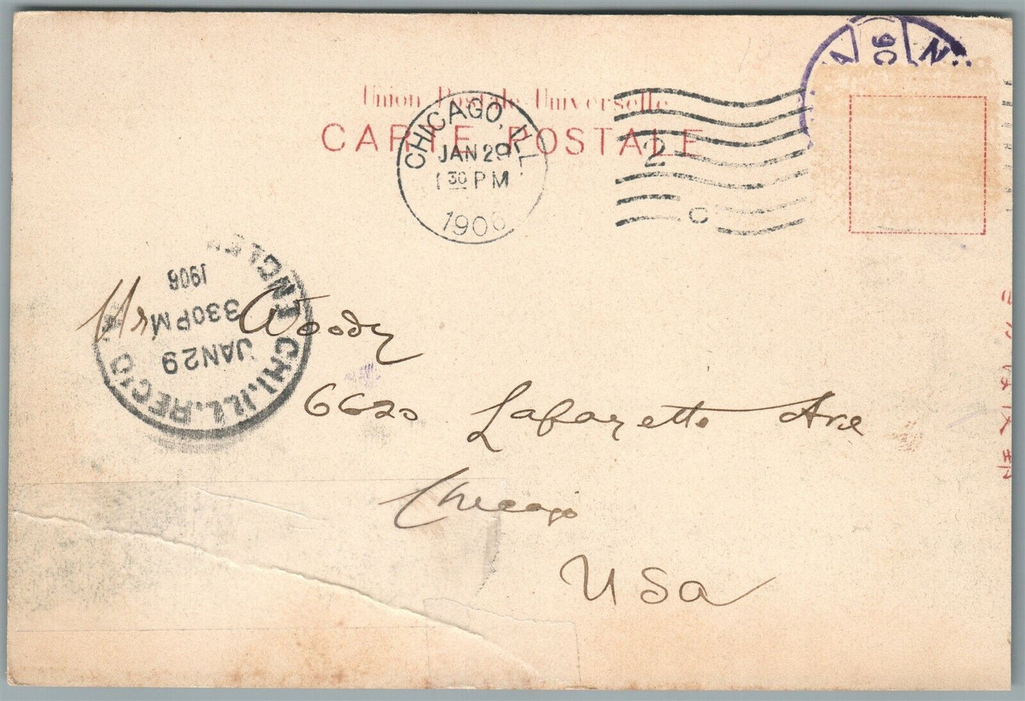 MANCHURIAN ARMY CHIEF MARSHAL OYAMA VISIT to SHIMBASHI JAPANESE ANTIQUE POSTCARD