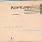 PATERSON NJ SCHOONMAKER & CO. FASHION ADVERTISING ANTIQUE POSTCARD