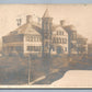 NEW BRIGHTON PA HIGH SCHOOL ANTIQUE REAL PHOTO POSTCARD RPPC