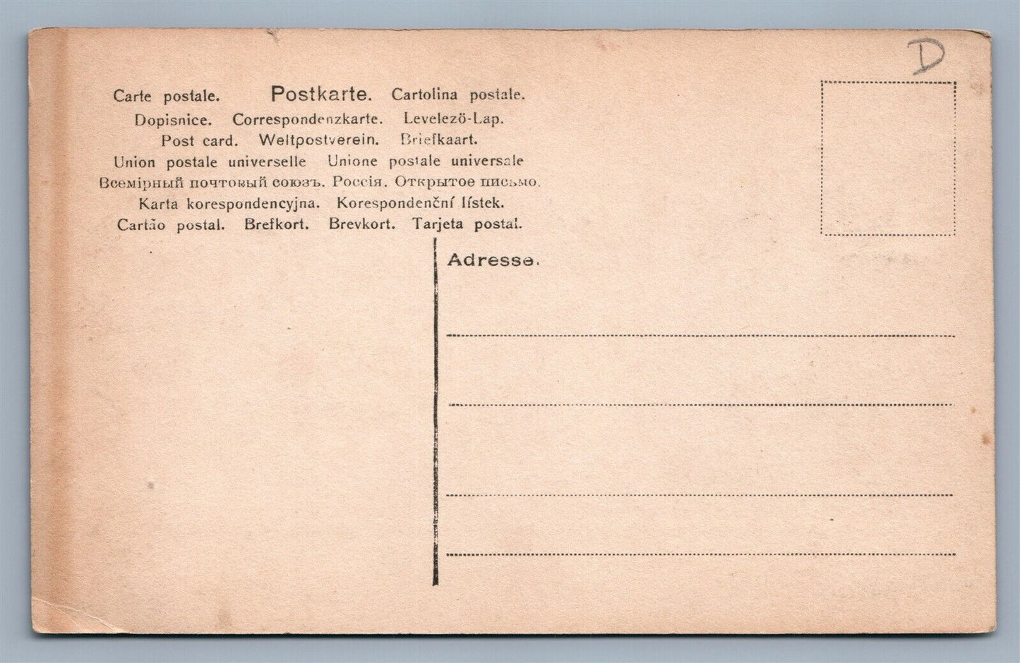 GERMAN EMPEROR WILHELM II w/ WIFE AUGUSTA ANTIQUE REAL PHOTO POSTCARD RPPC