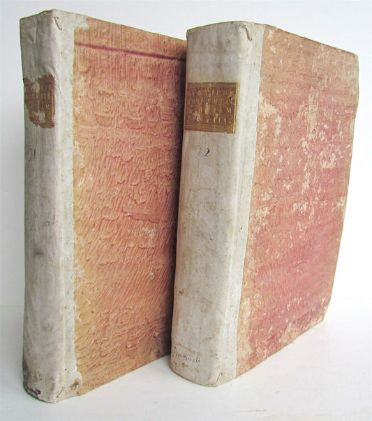 1643 Salvator mysticus BIBLE COMMENTARY on TANAKH HOSEA PROPHET antique 2 VOLS