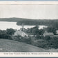 RENSSELAER COUNTY NY GLASS LAKE VILLAGE SAND LAKE ANTIQUE POSTCARD