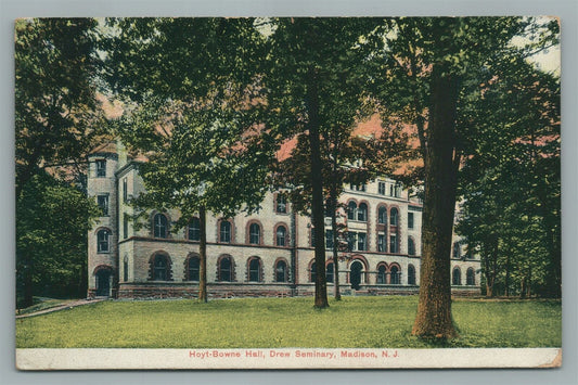 MADISON NJ DREW SEMINARY ANTIQUE POSTCARD