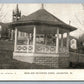 LEHIGHTON PA BAND & REVIEWING STAND ANTIQUE POSTCARD