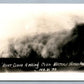 WESTERN KANSAS PRAIRIE DUST CLOUD ANTIQUE REAL PHOTO POSTCARD RPPC