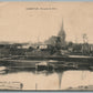 FRANCE CARENTAN UN COIN DU PORT ANTIQUE POSTCARD