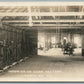 LIBERTY ME INTERIOR OF CORN FACTORY ANTIQUE REAL PHOTO POSTCARD RPPC