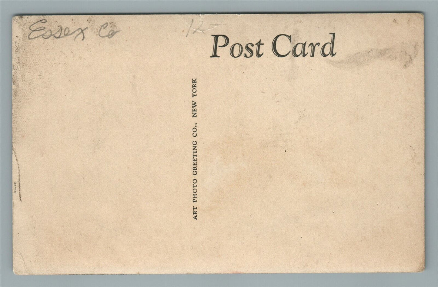 NEWARK NJ HOTEL PARK LANE AT LINCOLN PARK ANTIQUE REAL PHOTO POSTCARD RPPC