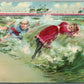 ATLANTIC CITY NJ ASBURY PARK EXHIBIT HEINZ PIER ANTIQUE POSTCARD