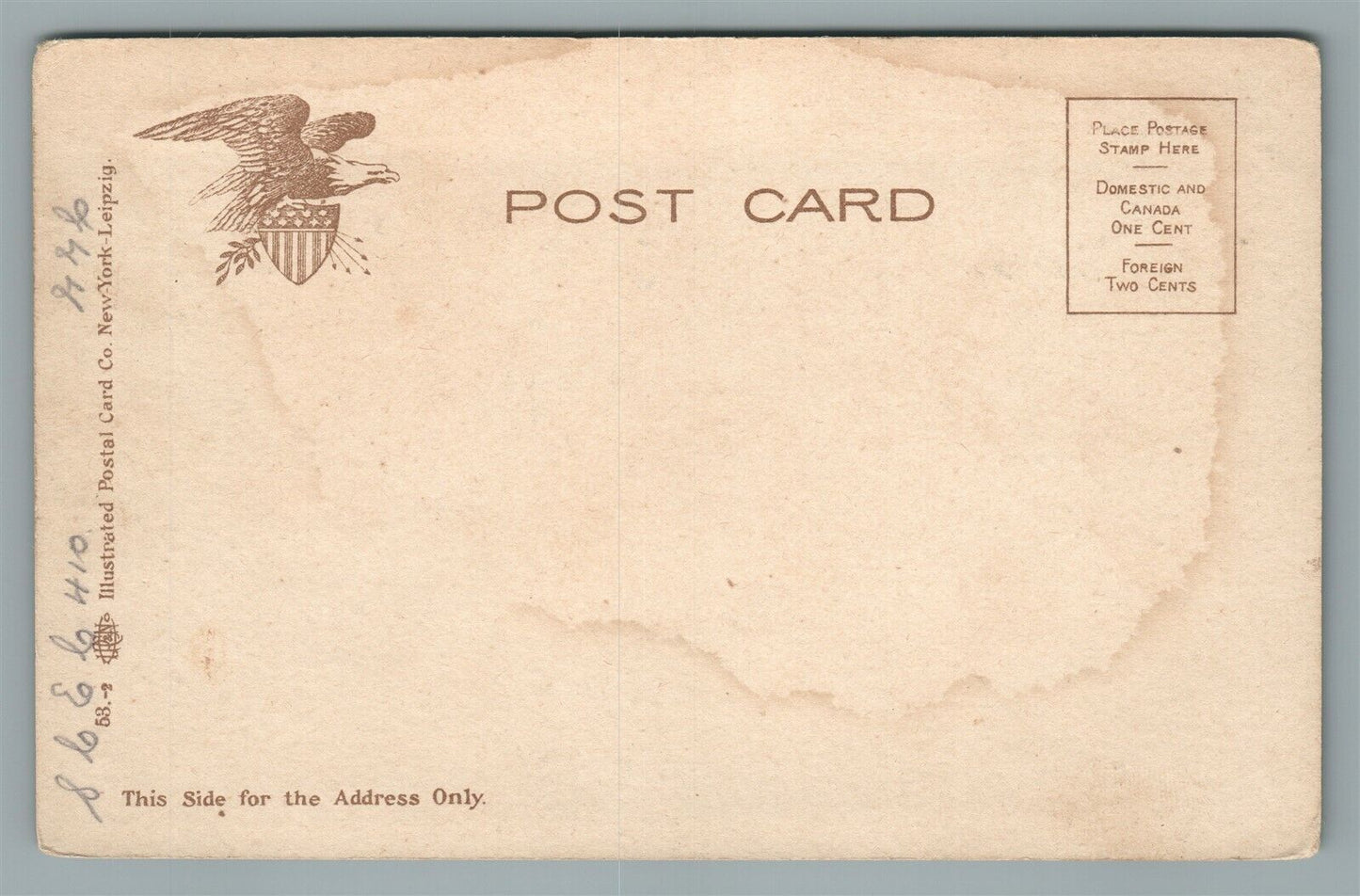 POINT PLEASANT NJ WARWICK ARMS ANTIQUE POSTCARD