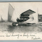 ATLANTIC CITY NJ THE INLET ANTIQUE POSTCARD