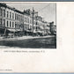AMSTERDAM NY EAST MAIN STREET 1905 ANTIQUE POSTCARD