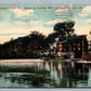 YORK PA CODORUS CREEK LOUCKS MILL 1917 ANTIQUE POSTCARD