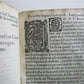 1544 ILLUSTRATED PAPAL CHRONICLE ANTIQUE Platina’s Vitae pontificum VELLUM BOUND