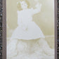 ANTIQUE PHOTO of LITTLE CLAIRE by FRANK WENDT CIRCUS SIDE-SHOW GIRL w DOG LEGS